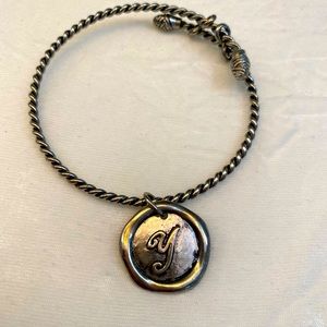 Initial “Y” bracelet